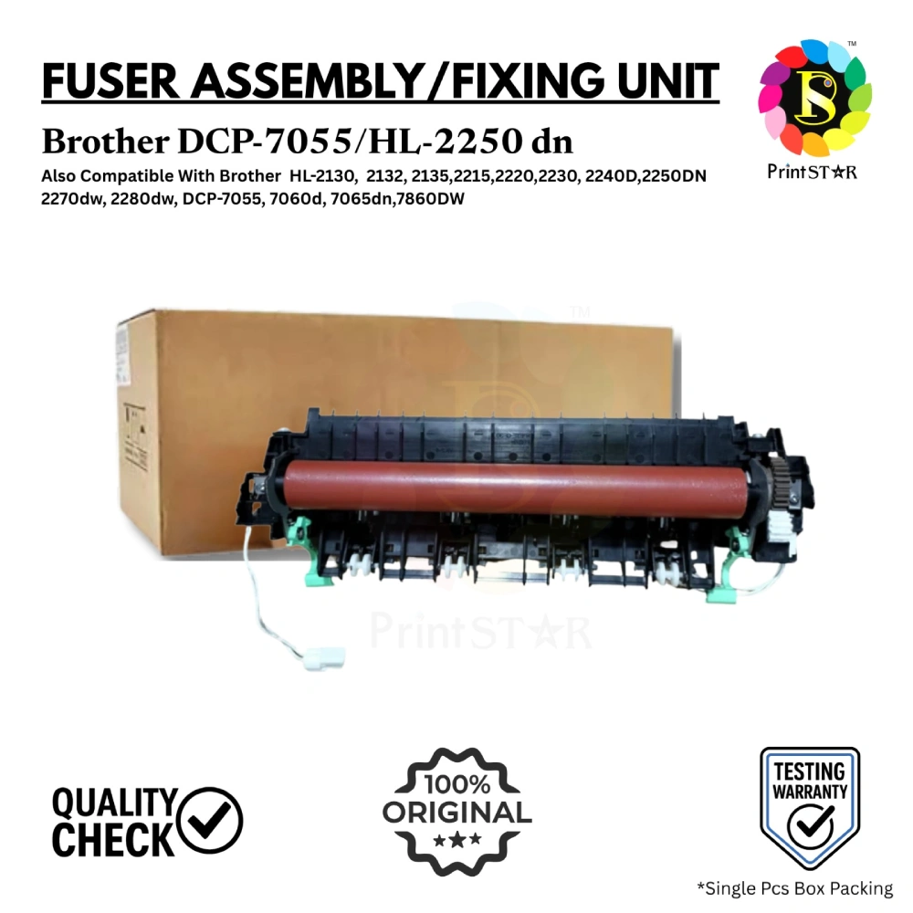 PRINT STAR FUSER ASSEMBLY FOR Brother DCP-7055/2250 (REFURBISHED)
